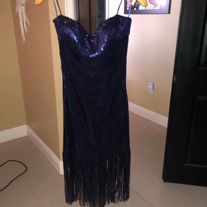 Sequin Fitted Party Dress